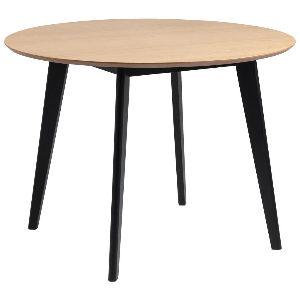 Masă din lemn, 105/105/76 cm,