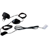 GLASBODENBELEUCHTUNG   - Schwarz, Kunststoff - Carryhome