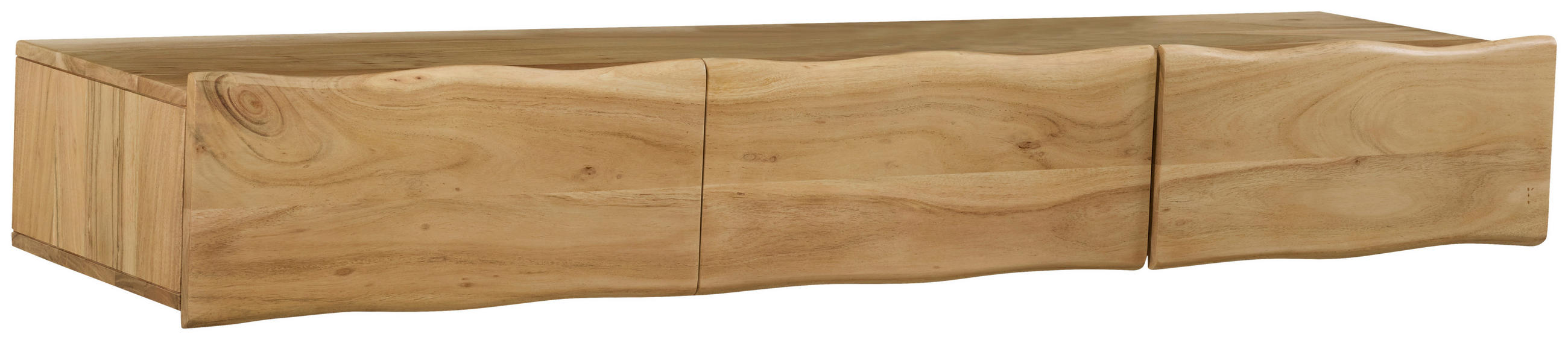 TV-ELEMENT Holz Akaziefarben  - Akaziefarben, Basics, Holz (160/22/40cm) - Livetastic