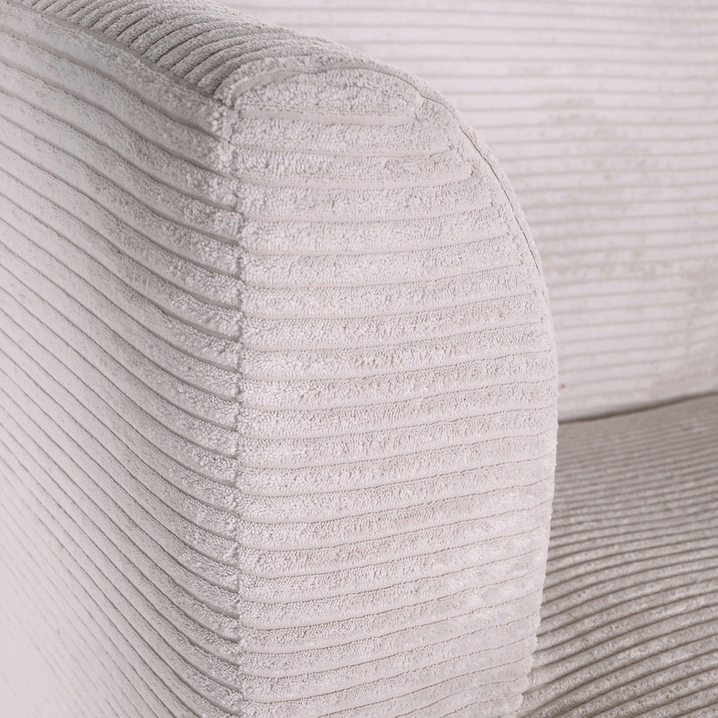 SESSEL in Cord Naturfarben  - Buchefarben/Naturfarben, Design, Holz/Textil (85/71/80cm) - MID.YOU