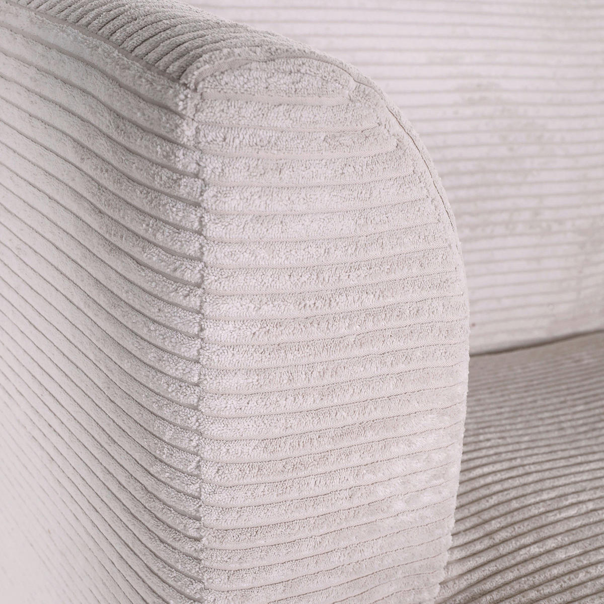 SESSEL in Cord Naturfarben  - Buchefarben/Naturfarben, Design, Holz/Textil (85/71/80cm) - MID.YOU
