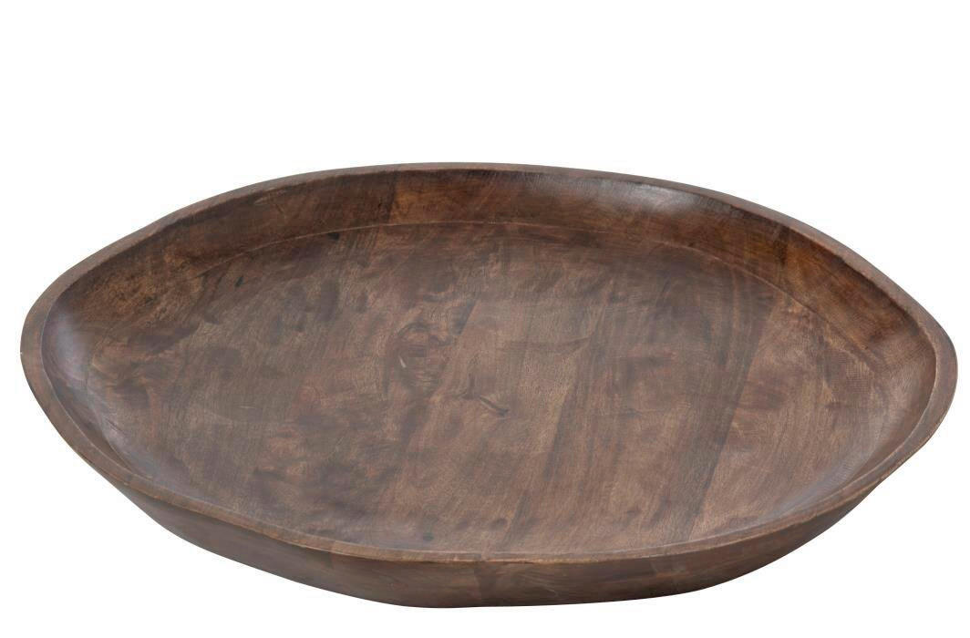 DEKOTABLETT   57,1/57,1/5,71 cm   - Dunkelbraun, Basics, Holz (57,1/57,1/5,71cm) - Ambia Home