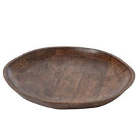 DEKOTABLETT   57,1/57,1/5,71 cm   - Dunkelbraun, Basics, Holz (57,1/57,1/5,71cm) - Ambia Home