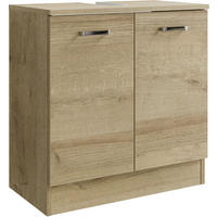 WASCHBECKENUNTERSCHRANK 60,2/62,4/33 cm  - Chromfarben/Eichefarben, Basics, Holzwerkstoff (60,2/62,4/33cm) - Pelipal