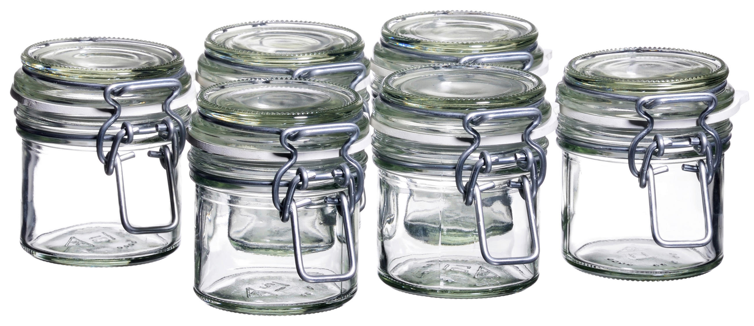 EINMACHGLAS-SET  - Transparent, Basics, Glas (6,5/7,6cm) - Mäser