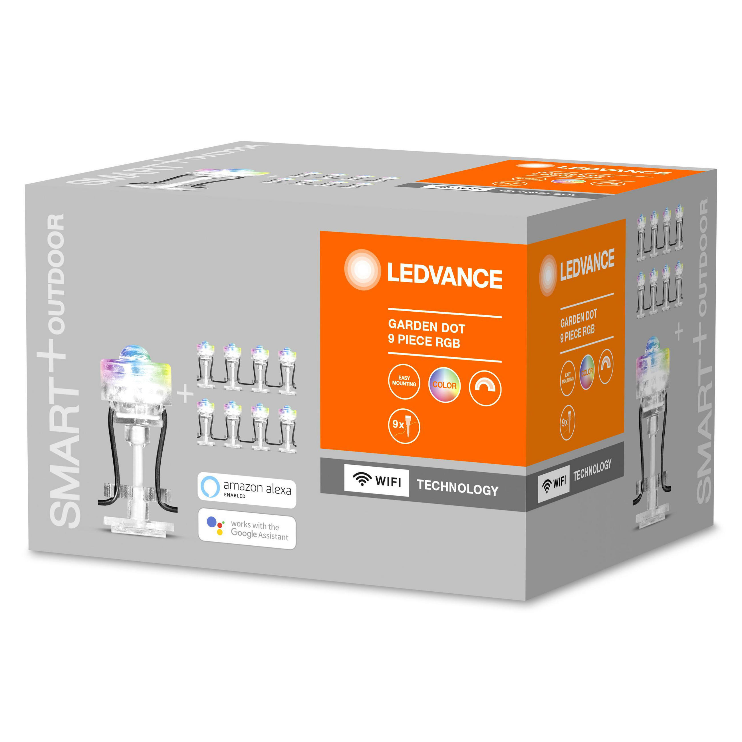 LICHTERKETTE  - Transparent, Basics, Kunststoff (2,3/2,3/9,6cm) - Ledvance