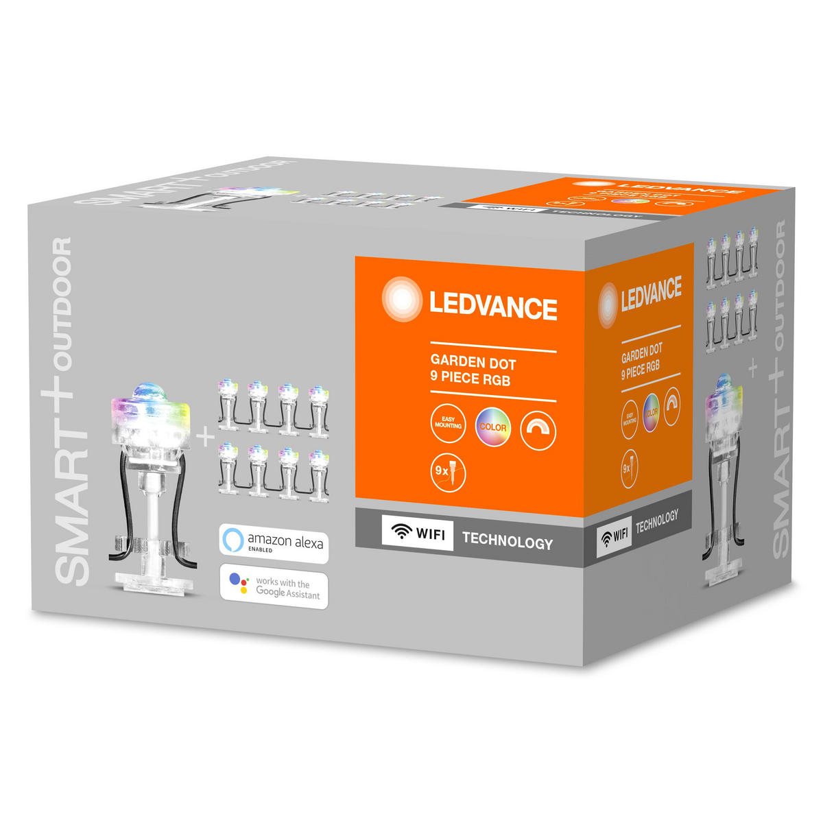 LICHTERKETTE  - Transparent, Basics, Kunststoff (2,3/2,3/9,6cm) - Ledvance