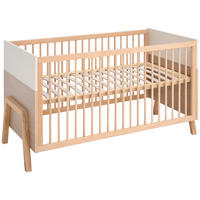 GITTERBETT DIANA   70/140/140 cm  - Grauweiß, Basics, Holz/Holzwerkstoff (70/140/140cm) - Jimmylee