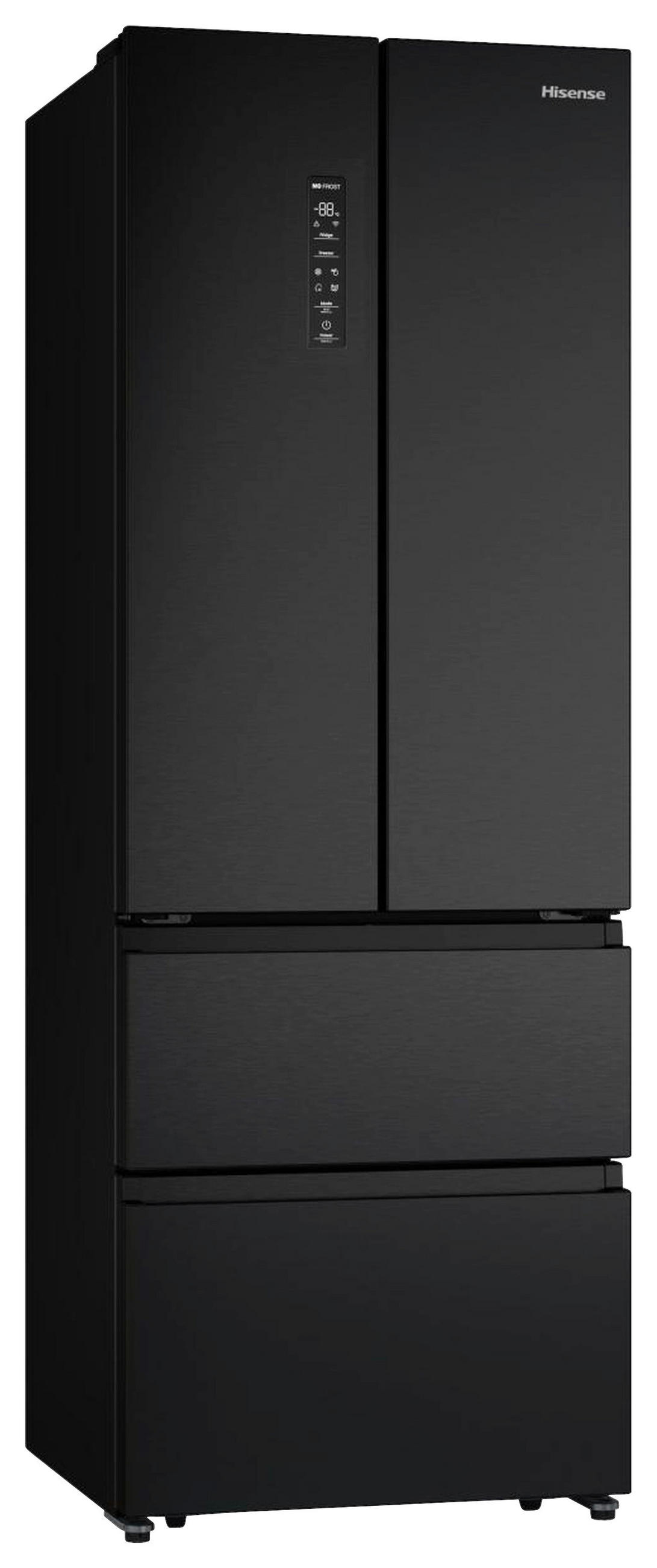 FRENCH-DOOR 70,4/201,3/69,4 cm RF632N4AFC1  - Schwarz, Basics, Metall (70,4/201,3/69,4cm) - Hisense