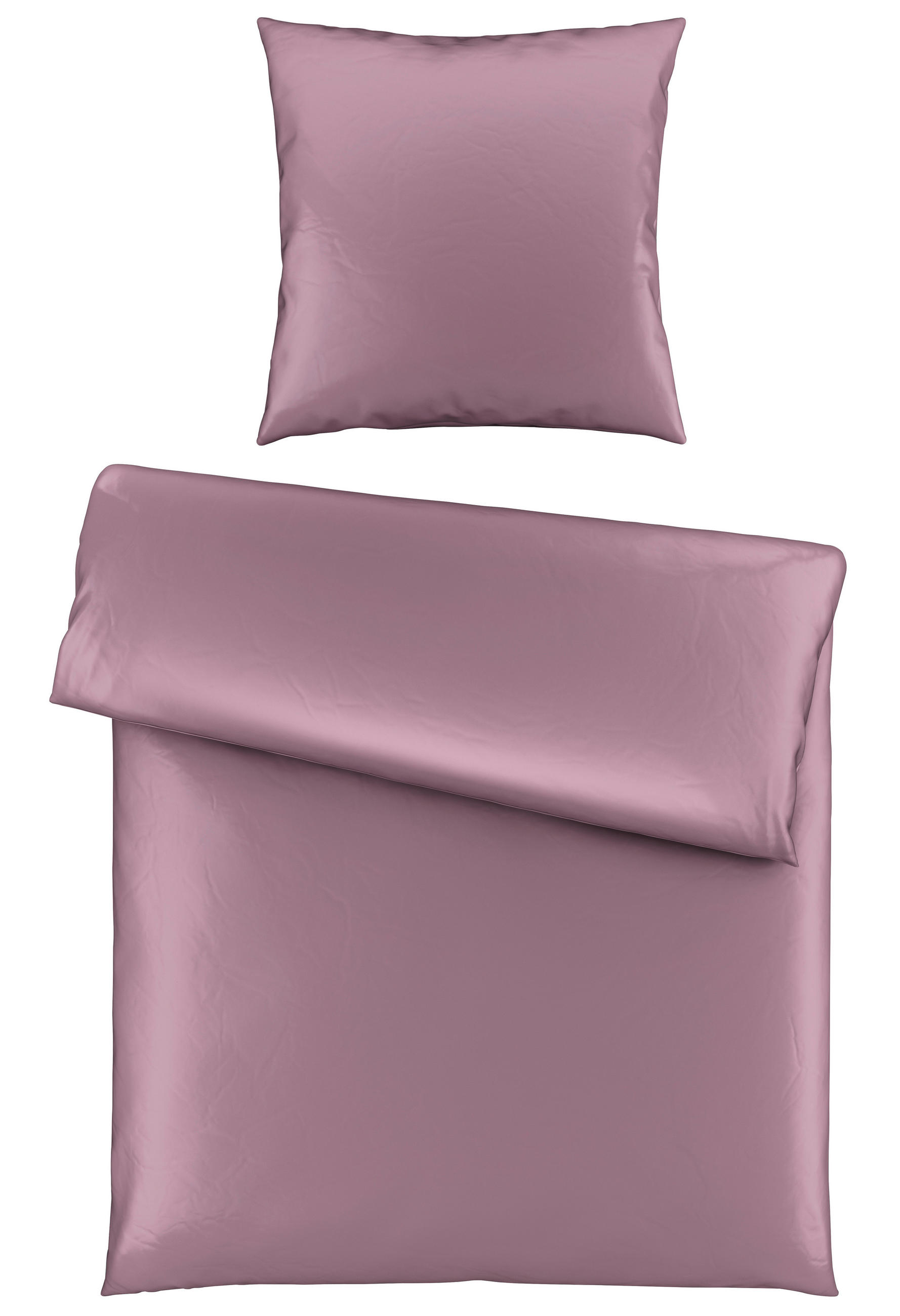 BETTWÄSCHE Satin 220/240 cm  - Lila, MODERN, Textil (220/240cm) - Novel