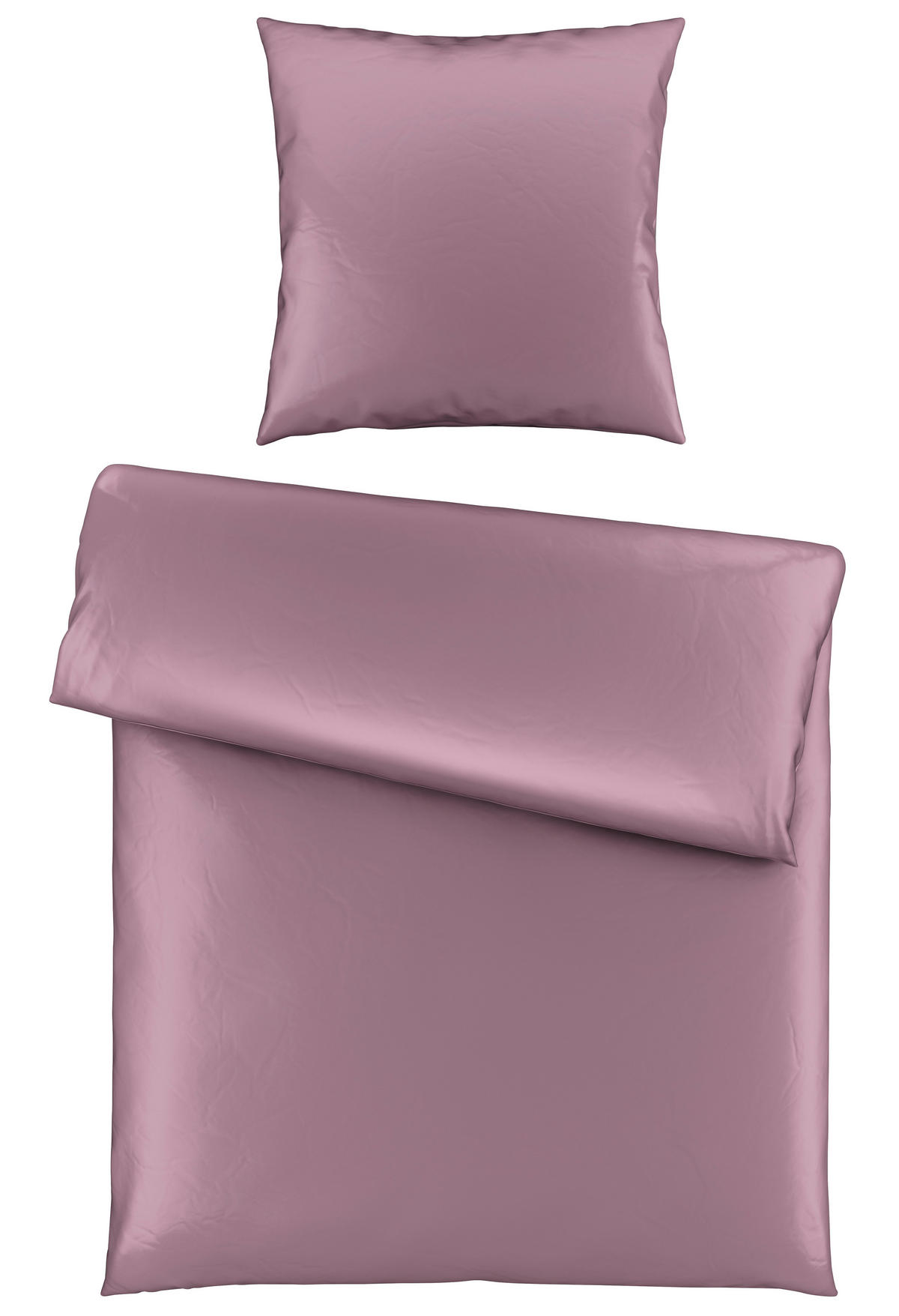 BETTWÄSCHE Segesta Satin 135/200 cm  - Lila, MODERN, Textil (135/200cm) - Novel