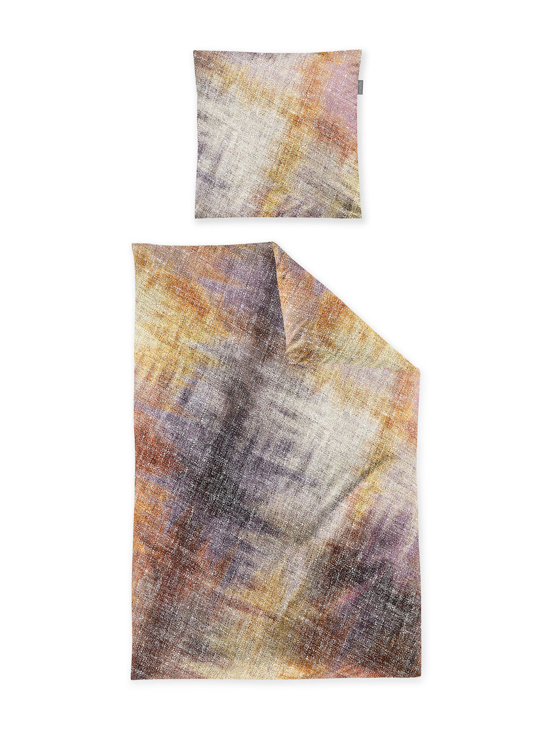 BETTWÄSCHE 2-teilig 140/200 cm  - Orange, KONVENTIONELL, Textil (140/200cm) - Irisette