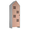  KINDERKLEIDERSCHRANK Weiß, Pink  - Pink/Weiß, MODERN, Holzwerkstoff/Metall (57,6/171,3/37cm) - MID.YOU