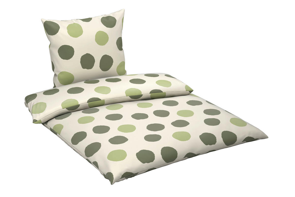 BETTWÄSCHE Satin 135/200 cm  - Grün, Textil (135/200cm) - Esposa