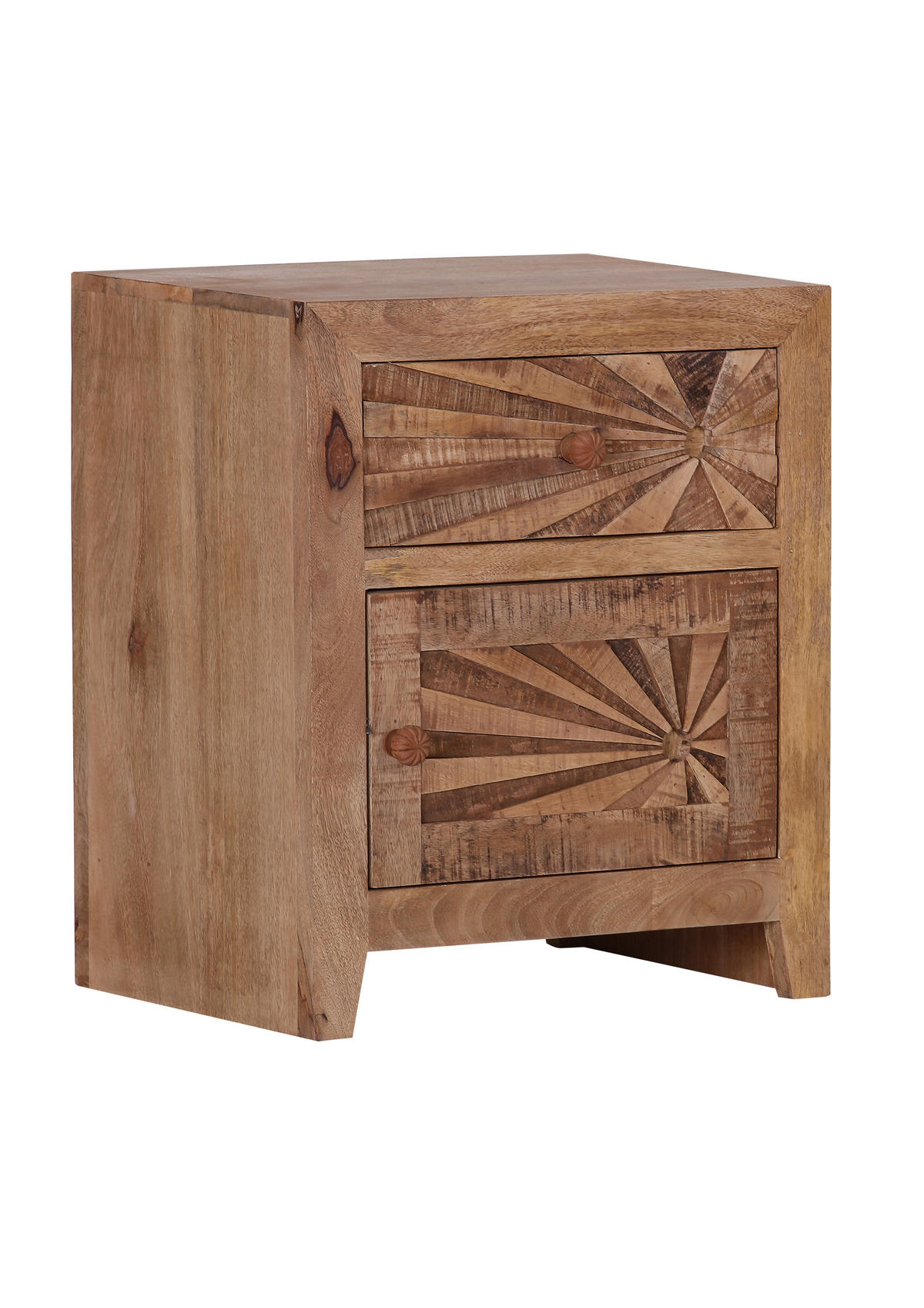 KOMMODE  in 50/60/43 cm  - Naturfarben, Design, Holz (50/60/43cm) - Carryhome