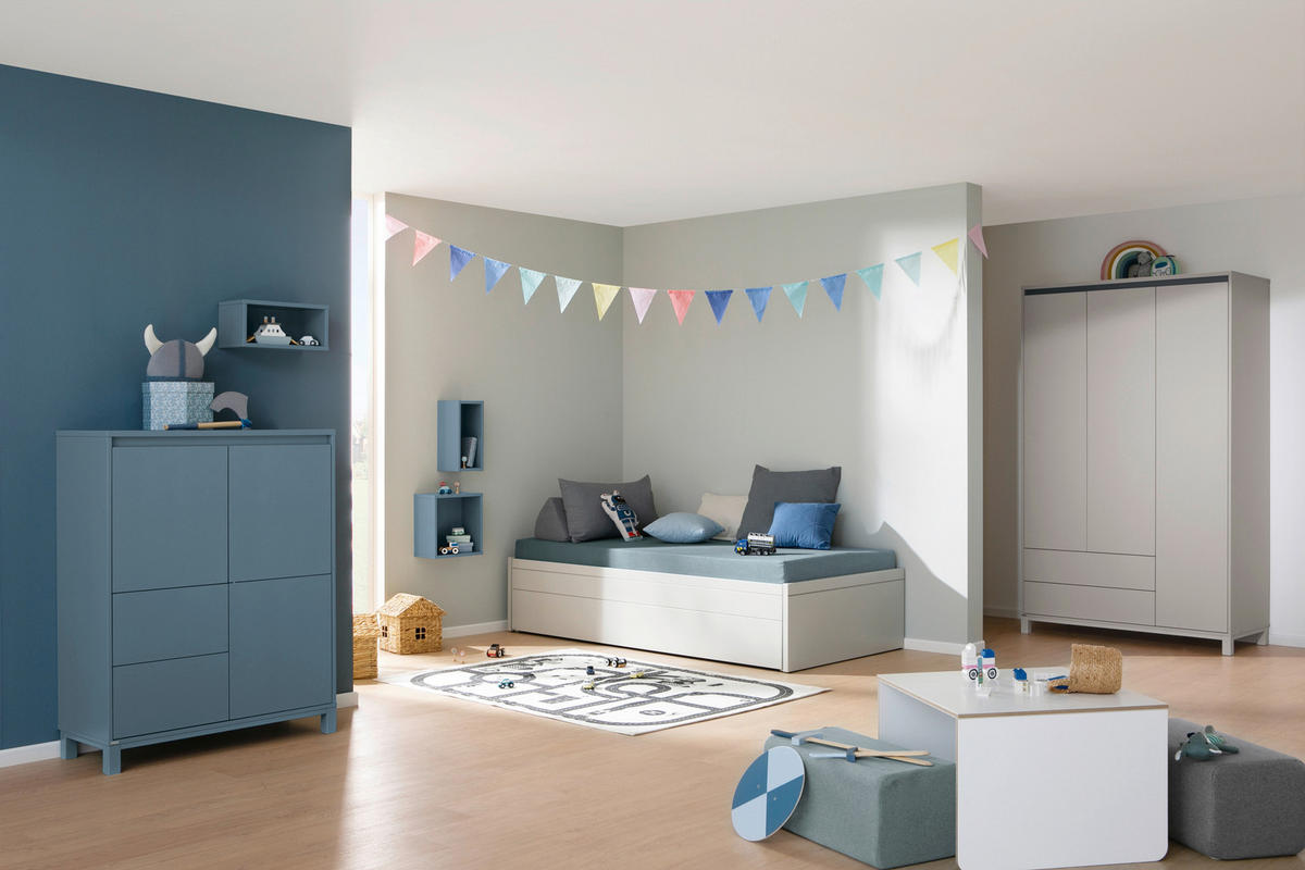HIGHBOARD Olli  in 95/120/40 cm  - Blau, Basics, Holzwerkstoff (95/120/40cm) - Paidi
