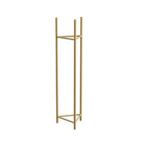 BLUMENSTÄNDER in Metall  - Goldfarben, Basics, Metall (23/90/23cm)