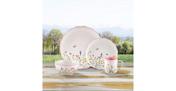KOMBISERVICE 16-teilig - Multicolor, LIFESTYLE, Keramik - Landscape