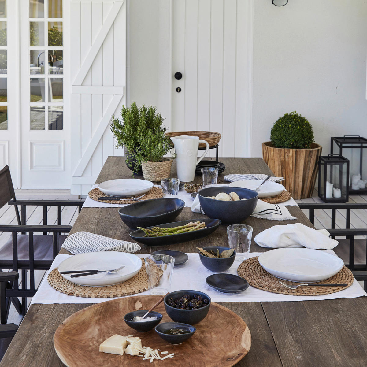 KOMBISERVICE Schwarz LIVIA 5-teilig 1 Personen  - Schwarz, Basics, Keramik - Costa Nova