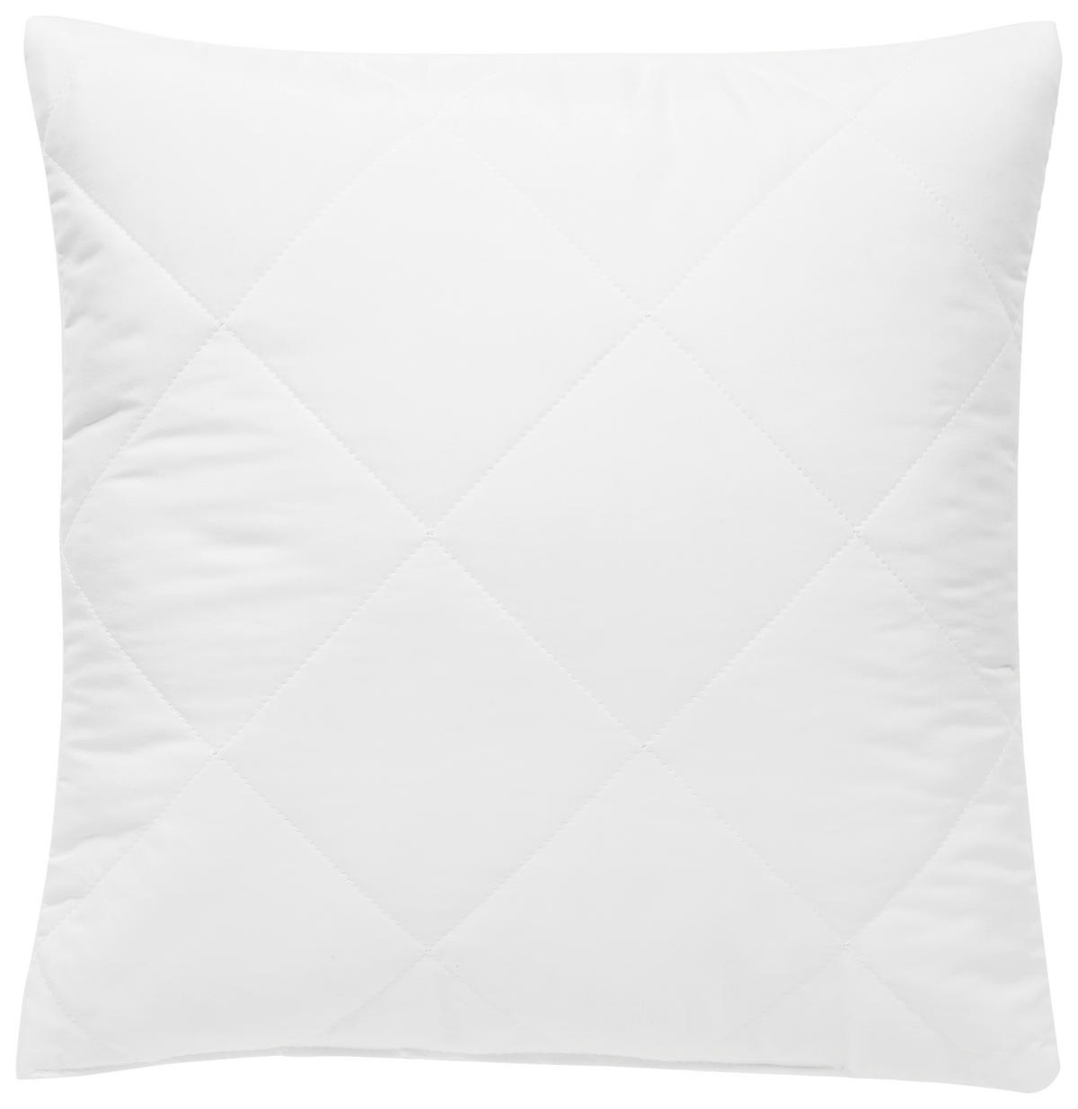 KOPFKISSEN   40/40 cm       - Weiß, Basics, Textil (40/40cm)