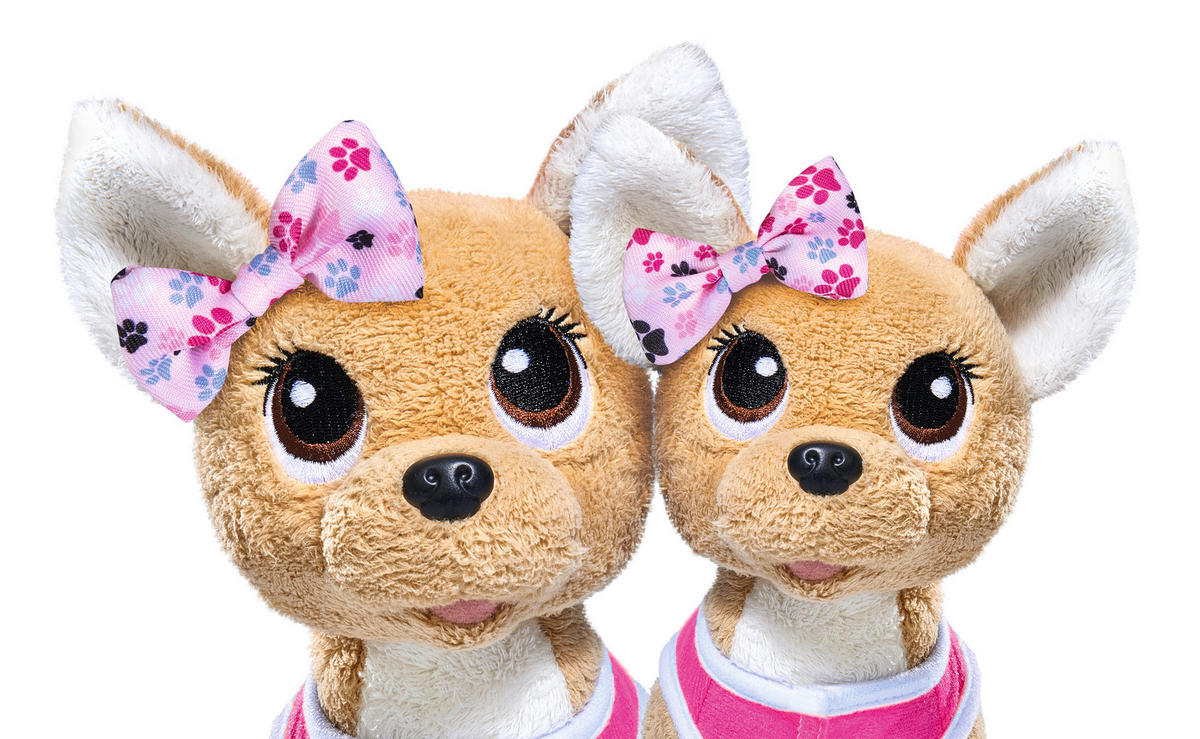 PLÜSCHTIER Chi Chi Love Happy Family  - Pink/Multicolor, Basics, Kunststoff/Textil (17,30/27,10/31,40cm) - Simba