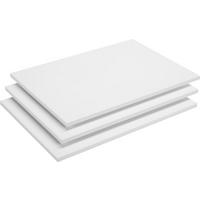 SADA VKLADACÍCH POLÍC, 42/1,6/55 cm - biela, Design, kompozitné drevo (42/1,6/55cm) - Xora