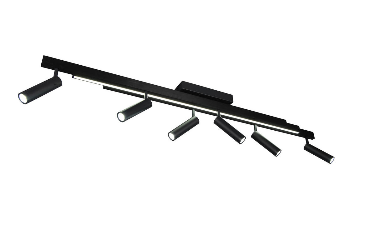 LED-STRAHLER 180/23/8,5 cm   - Schwarz, Basics, Metall (180/23/8,5cm) - Trio Leuchten