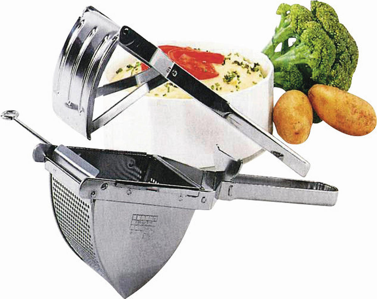 KARTOFFELPRESSE - Edelstahlfarben, Basics, Metall (30/12/10cm) - Gefu