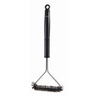 GRILLBÜRSTE - Schwarz, Basics (16/47/3cm) - Rösle