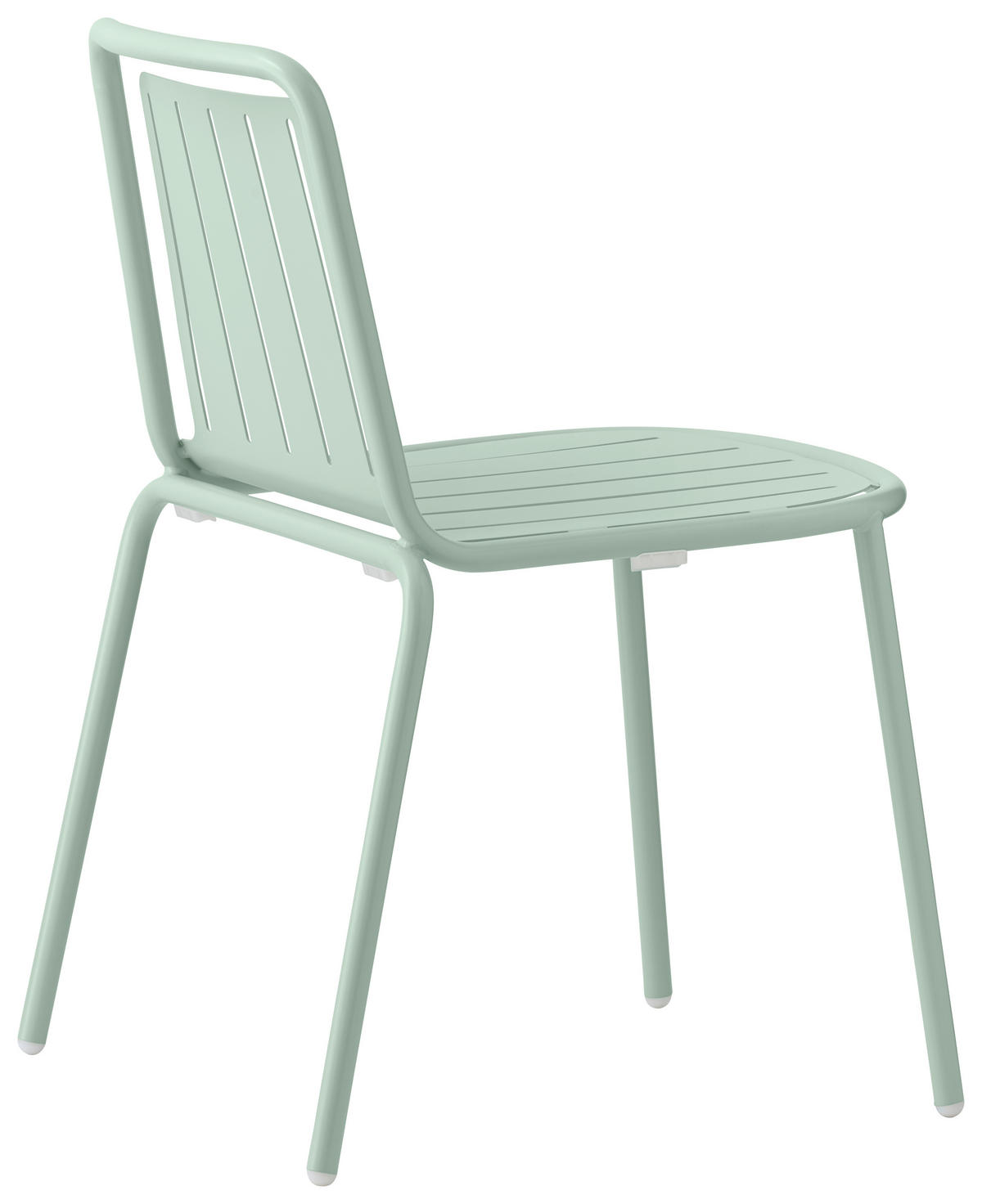GARTENSTUHL-SET Edelstahl Pastellgrün  - Pastellgrün, Basics, Metall (54/79/57cm) - Connubia 