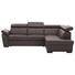 SEDACÍ SOUPRAVA, kůže, hnědá - barvy wenge/hnědá, Design, dřevo/kůže (267/203cm) - Stylife SEDACÍ SOUPRAVA, kůže, hnědá - barvy wenge/hnědá, Design, dřevo/kůže (267/203cm) - Stylife