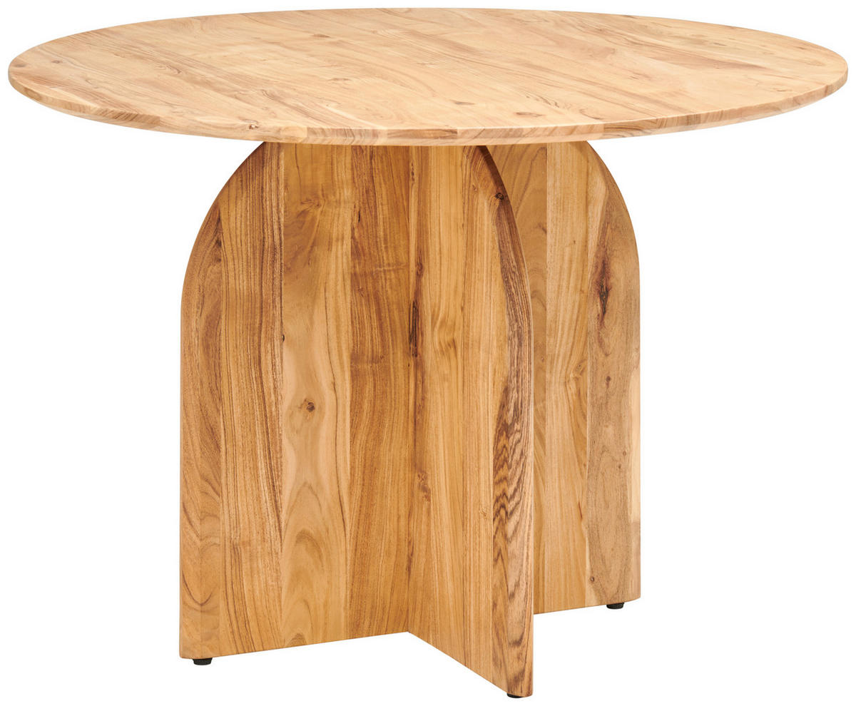 ESSTISCH in Holz  - Akaziefarben, MODERN, Holz (140/76/140cm) - MID.YOU