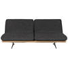SCHLAFSOFA Webstoff Anthrazit  - Anthrazit/Beige, Design, Holz/Textil (204/92/90cm) - Dieter Knoll