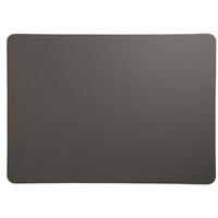 TISCHSET table tops, leather optic rough Textil Lederlook Anthrazit 33/46 cm  - Anthrazit, Konventionell, Textil (33/46cm) - ASA