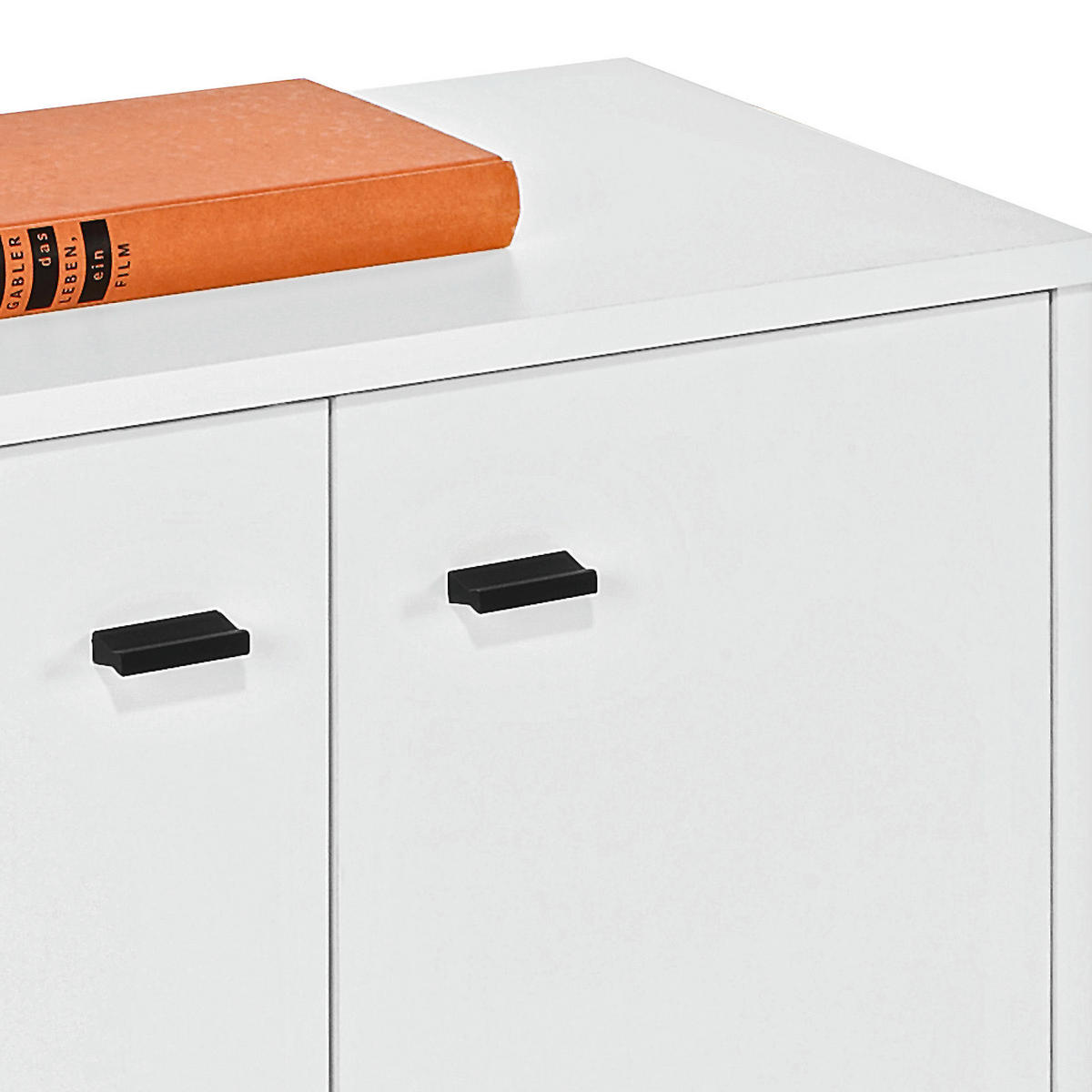 Kommode B: 60 cm Boni  in 60/70/30 cm  - Schwarz/Weiß, MODERN, Holzwerkstoff/Kunststoff (60/70/30cm) - Boxxx