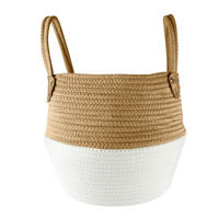 AUFBEWAHRUNGSBOX - Beige, Basics, Textil (30/34,5/30cm) - Kleine Wolke