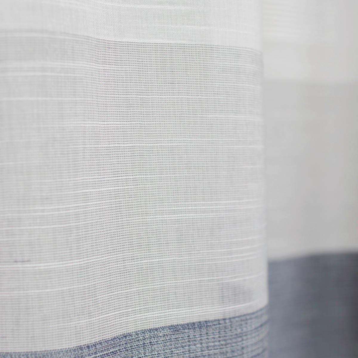 FERTIGVORHANG  halbtransparent  140/245 cm   - Hellgrau/Weiß, Basics, Textil (140/245cm)