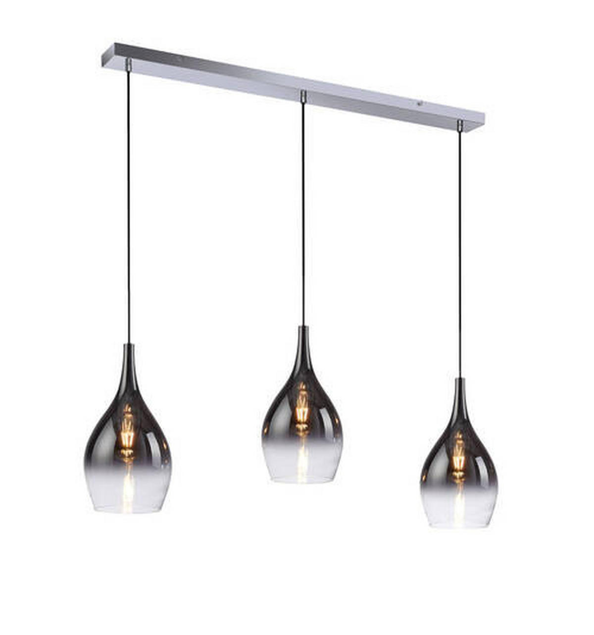 HÄNGELEUCHTE 100/20/120 cm  - Design, Kunststoff/Metall (100/20/120cm)