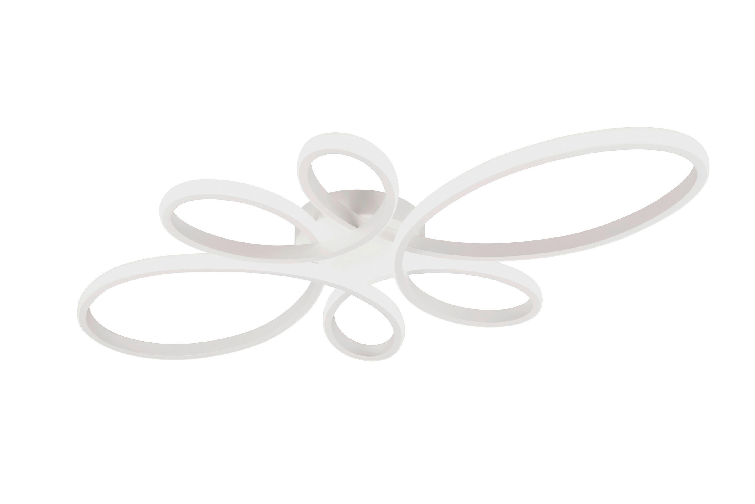 LED-DECKENLEUCHTE Fly 83/7,5/45,5 cm   - Weiß, KONVENTIONELL, Kunststoff/Metall (83/7,5/45,5cm) - Trio Leuchten