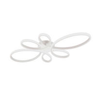 LED-DECKENLEUCHTE Fly 83/7,5/45,5 cm   - Weiß, KONVENTIONELL, Kunststoff/Metall (83/7,5/45,5cm) - Trio Leuchten