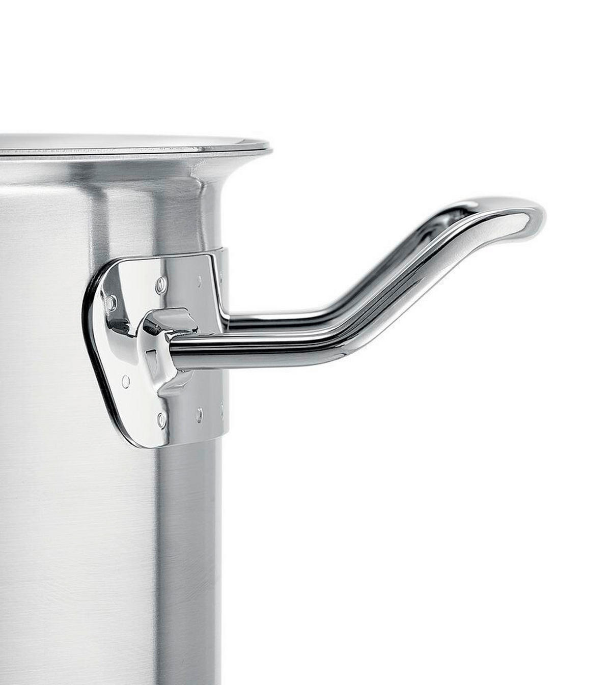KOCHTOPFSET ORIGINAL-PROFI COLLECTION® 5-teilig  - Silberfarben, Design, Metall - Fissler