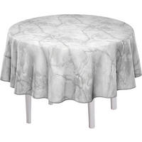 TISCHDECKE MILANO Textil Hellgrau 140 cm  - Hellgrau, KONVENTIONELL, Textil (140cm) - Peyer Syntex