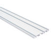 VORHANGSCHIENE - Weiß, Basics, Metall (250/7,8/0,7cm) - Homeware