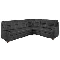 ECKSOFA in Lederlook Grau  286/234 cm  - Beige/Grau, KONVENTIONELL, Holz/Textil (286/234cm) - Beldomo Comfort