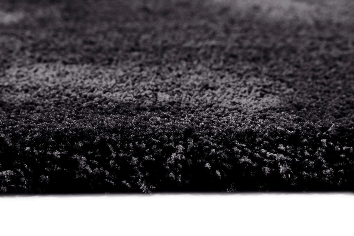 HOCHFLORTEPPICH 70/140 cm Relaxx Schwarz  - Schwarz, Basics, Textil (70/140cm) - Esprit