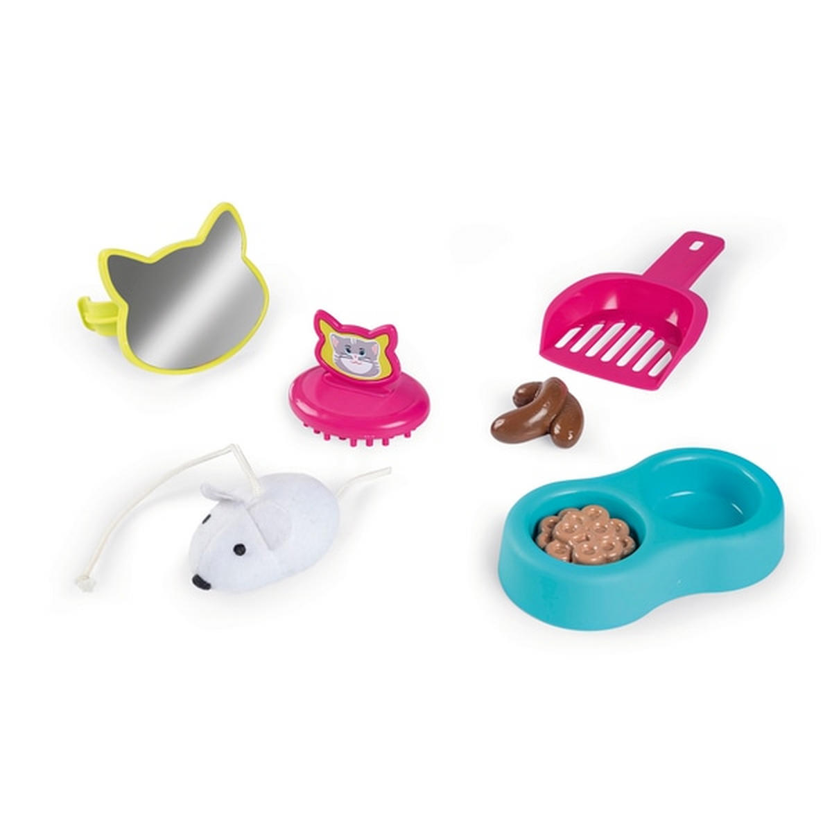 Katzenhaus - Multicolor, Basics, Kunststoff/Textil (49,6/15/65,8cm) - Simba