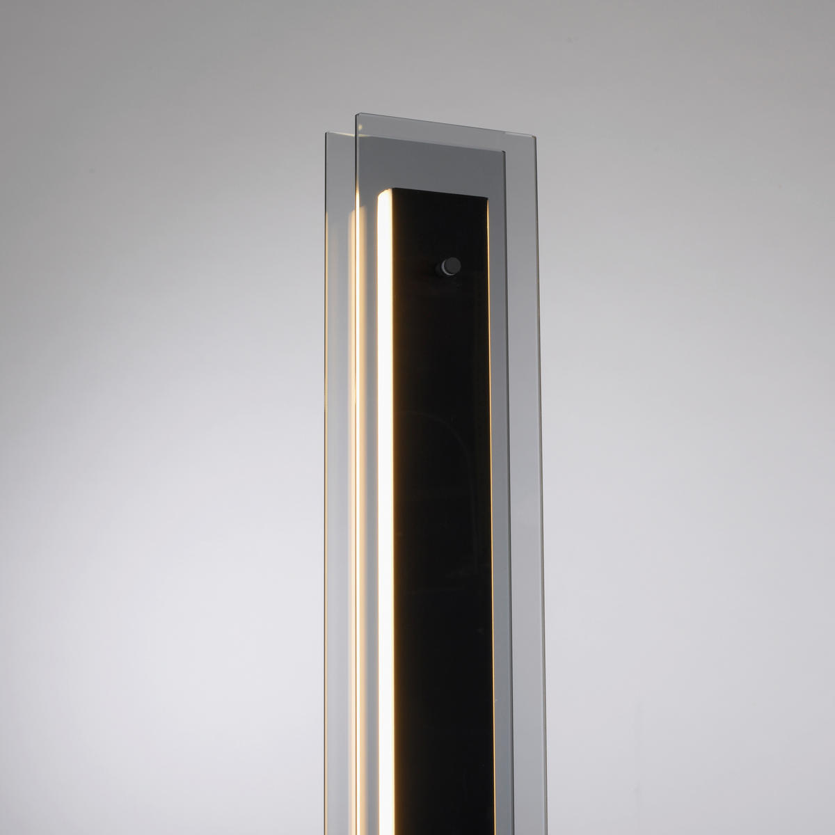 LED-STEHLEUCHTE 25/25/140 cm    - Schwarz, Design, Kunststoff/Metall (25/25/140cm) - Schöner Wohnen
