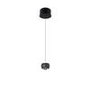 LED-PENDELLEUCHTE MUSTERRING 14,0/200 cm   - Schwarz/Weiß, KONVENTIONELL, Kunststoff/Metall (14,0/200cm) - Musterring
