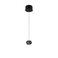 LED-PENDELLEUCHTE MUSTERRING 14,0/200 cm   - Schwarz/Weiß, KONVENTIONELL, Kunststoff/Metall (14,0/200cm) - Musterring