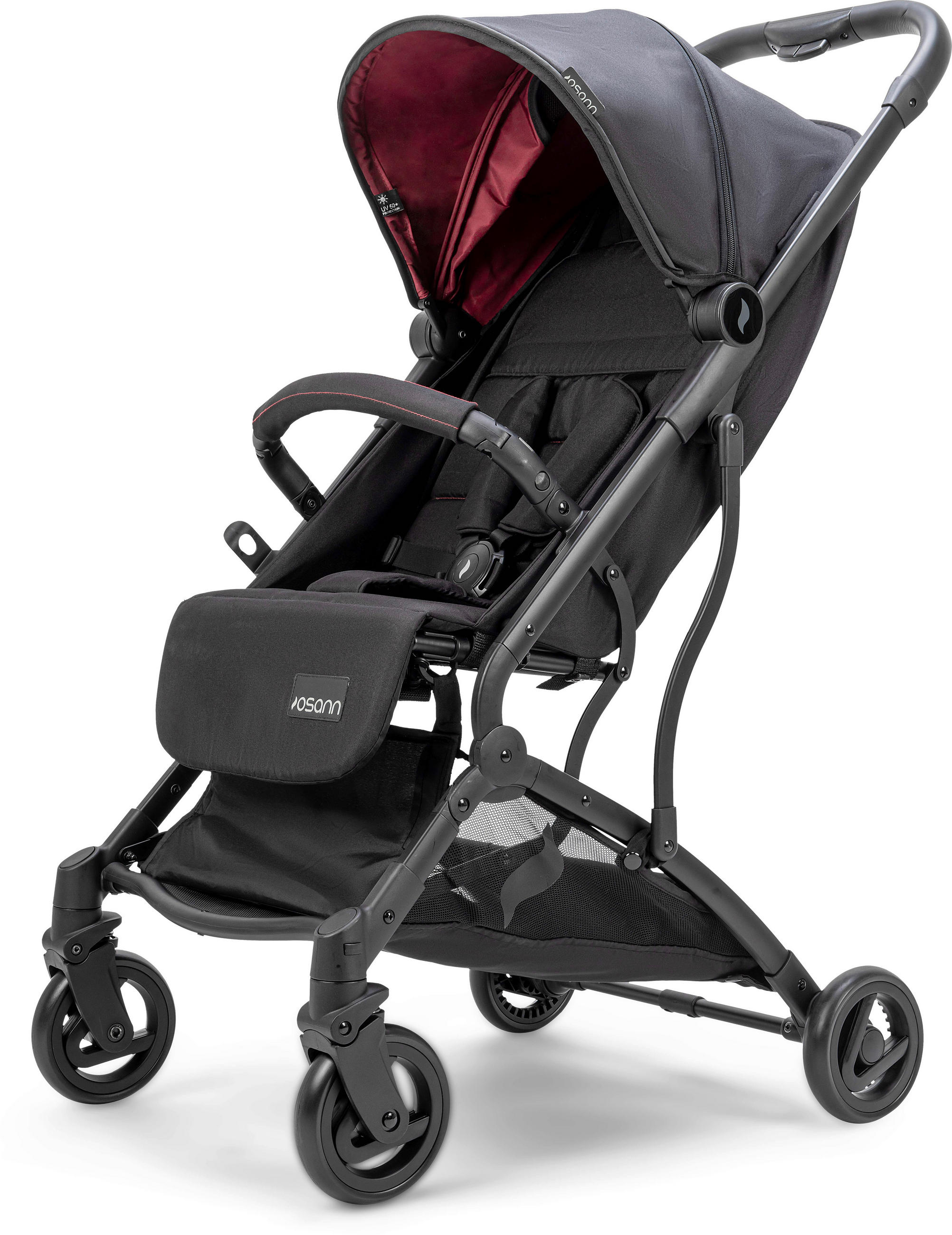 BUGGY Vegas Weinrot 2020  - Weinrot, Basics, Textil/Metall (48/100/83cm) - Osann